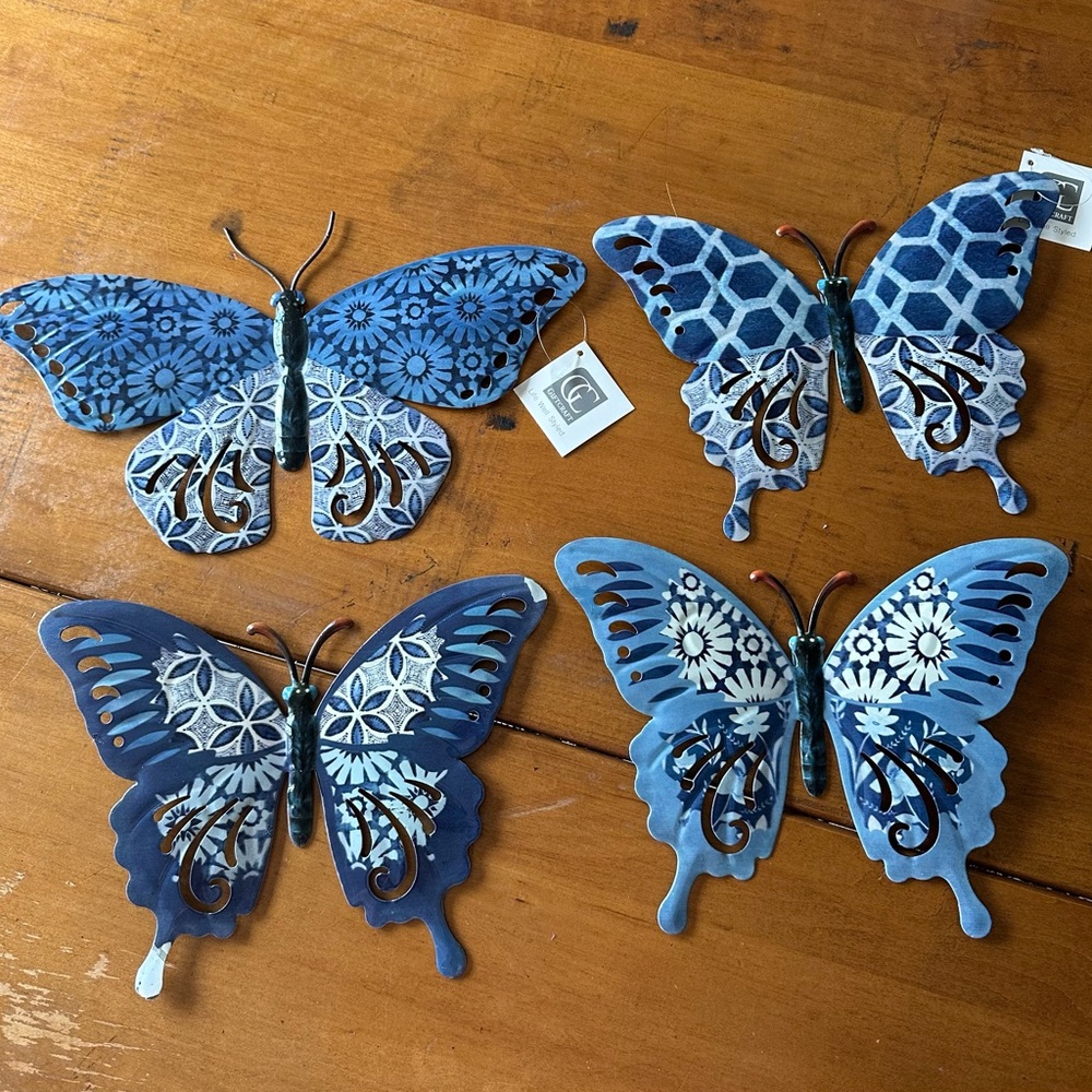 Metal Butterflies